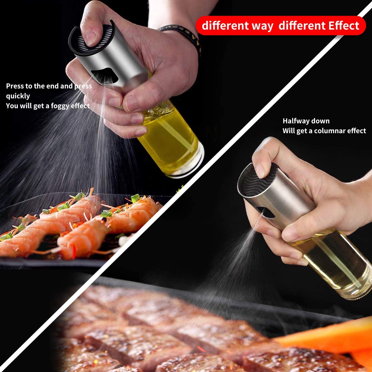 7126 Oil Sprayer Dispenser, Oil Versatile Glass Spray Bottle For Cooking & Multi Use Bottle DeoDap 7126 Oil Sprayer Dispenser, Oil Versatile Glass Spray Bottle For Cooking & Multi Use Bottle DeoDap